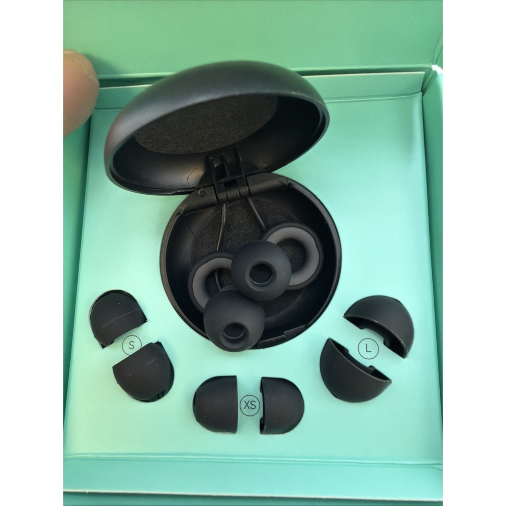 Jayine Ear Plugs for Noise Cancelling‎ Ear Protect EarPlugs for Sleep black open